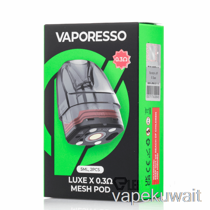 فابريسو لوكس X بودات بديلة 0.3ohm لوكس X بودات فيب الكويت